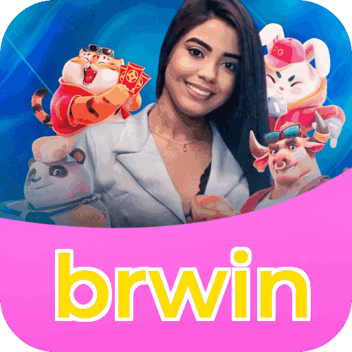 Interface do aplicativo brwin mostrando jogos disponíveis no iOS e Android